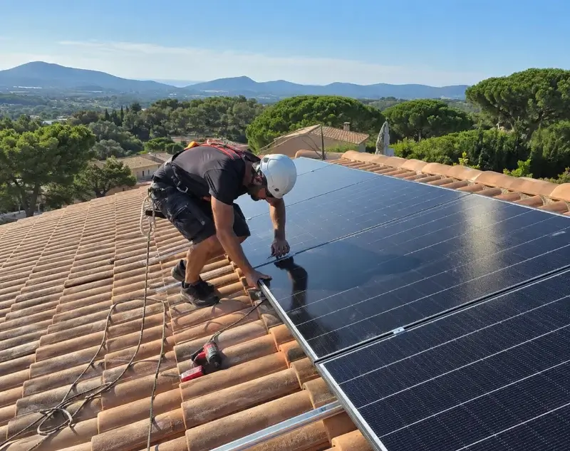 Installateur panneaux solaires Savignac-les-Églises — pose photovoltaïque sur toiture