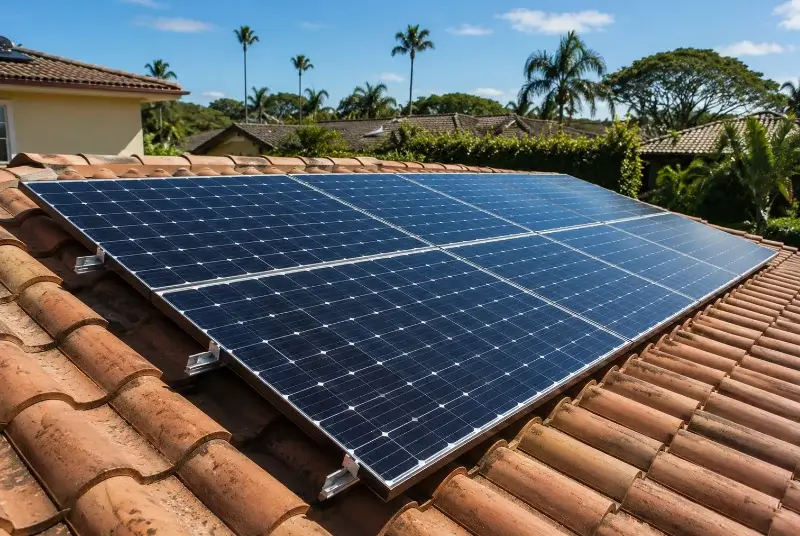 Installation de panneaux solaires à Savignac-les-Églises